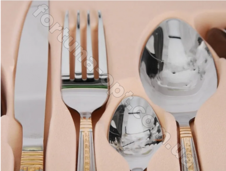 Столовый набор 24 предмета A-Plus - 1415  ✅ базовая цена $19.91 ✔ Опт ✔ Скидки ✔ Заходите! - Интернет-магазин ✅ Фортуна-опт ✅