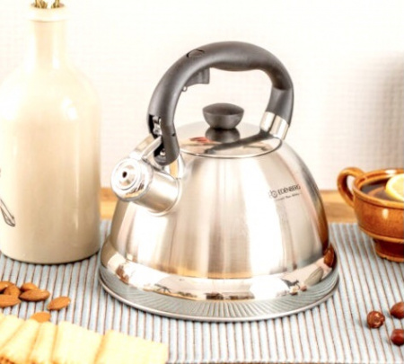 Чайник нержавеющий на плиту 2л Edenberg 1987 ✅ картинка - Интернет-магазин ✅ Fortuna-opt.com.ua. ✅ Чайник нержавеющий на плиту 2л Edenberg 1987 ✅ базовая цена $10.11 ✔ Опт ✔ Скидки ✔ Заходите! - Интернет-магазин ✅ Фортуна-опт ✅