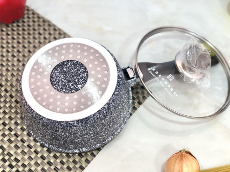  Ковш с крышкой гранит 1,9 л Edenberg EB - 8046 ✅ базовая цена $14.80 ✔ Опт ✔ Скидки ✔ Заходите! - Интернет-магазин ✅ Фортуна-опт ✅