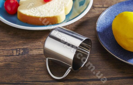 Кружка нержавеющая 7 см A-Plus - 0272 ✅ базовая цена $0.53 ✔ Опт ✔ Скидки ✔ Заходите! - Интернет-магазин ✅ Фортуна-опт ✅