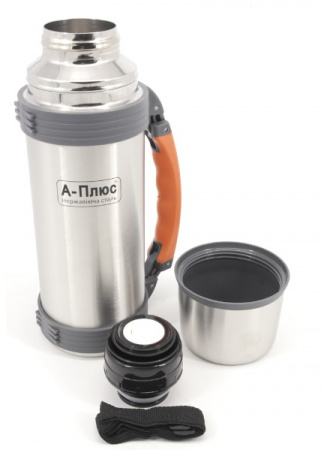 Термос нержавеющий 1 л (А-Плюс) 1759 ✅ базовая цена $7.29 ✔ Опт ✔ Скидки ✔ Заходите! - Интернет-магазин ✅ Фортуна-опт ✅