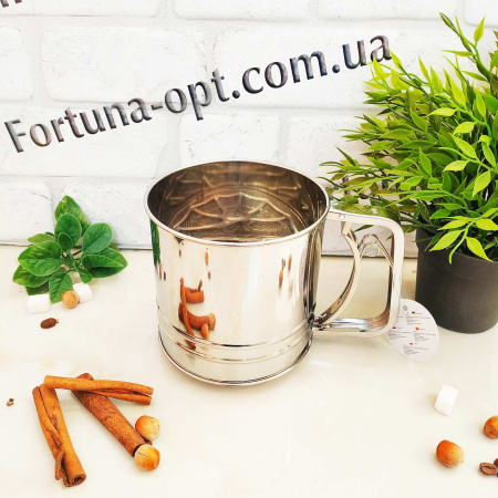 Кружка-сито A-Plus - 1017 (12 см) ✅ базовая цена $3.54 ✔ Опт ✔ Скидки ✔ Заходите! - Интернет-магазин ✅ Фортуна-опт ✅