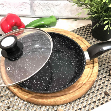 Сковорода с гранитным покрытием 18 см -А-Плюс - 1477 ✅ базовая цена $8.28 ✔ Опт ✔ Скидки ✔ Заходите! - Интернет-магазин ✅ Фортуна-опт ✅