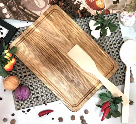 Доска разделочная Ясень прямоугольная 25*35 см 2535яп ✅ базовая цена 177.42 грн. ✔ Опт ✔ Скидки ✔ Заходите! - Интернет-магазин ✅ Фортуна-опт ✅