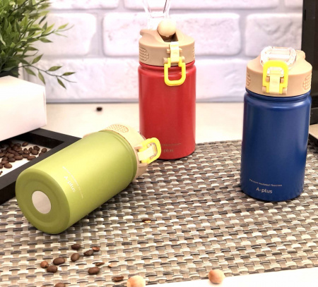 Термос нержавеющий A-Plus 1780 - 350 мл ➜ картинка -Интернет-магазин ✅ Fortuna-opt.com.ua. ✅ Термос нержавеющий A-Plus 1780 - 350 мл ➜ фото ➜ розн цена $4.83 - Интернет-магазин ✅ Fortuna-opt.com.ua. ✅