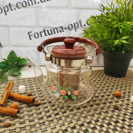 Заварочный чайник с ситом 1 л A-Plus - 1040 ✅ базовая цена $5.10 ✔ Опт ✔ Скидки ✔ Заходите! - Интернет-магазин ✅ Фортуна-опт ✅