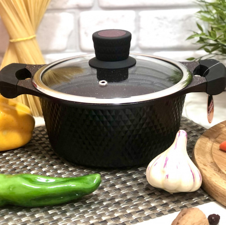 Кастрюля-казан литой 4.3 л мраморное покрытие Edenberg EB - 16202 ✅ базовая цена $28.53 ✔ Опт ✔ Скидки ✔ Заходите! - Интернет-магазин ✅ Фортуна-опт ✅