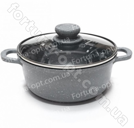 Набор посуды с мраморным  покрытием Edenberg EB - 9181 серый ✅ базовая цена $52 ✔ Опт ✔ Скидки ✔ Заходите! - Интернет-магазин ✅ Фортуна-опт ✅