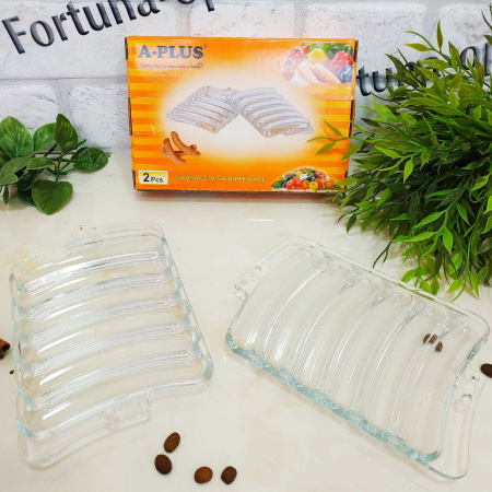 Противень стеклянный для выпечки колбасных изделий A-Plus - 1089 ✅ базовая цена $4.68 ✔ Опт ✔ Скидки ✔ Заходите! - Интернет-магазин ✅ Фортуна-опт ✅