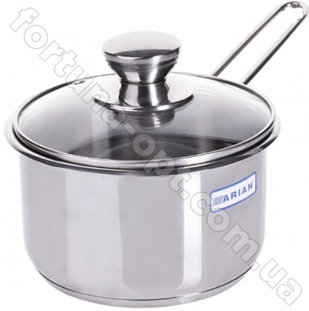 Ковш с тяжелым дном Arian - 2316 - 1,5 л - 14 см ✅ изображение - Интернет-магазин ✅ Fortuna-opt.com.ua. ✅ Ковш с тяжелым дном Arian - 2316 - 1,5 л - 14 см ✅ базовая цена 265 грн. ✔ Опт ✔ Скидки ✔ Заходите! - Интернет-магазин ✅ Фортуна-опт ✅