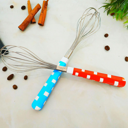 Венчик нержавеющий с пластиковой ручкой A-Plus - 0734 ✅ базовая цена $0.63 ✔ Опт ✔ Скидки ✔ Заходите! - Интернет-магазин ✅ Фортуна-опт ✅