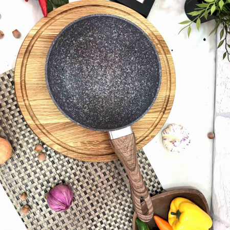 Сковорода гранитная 22 см Benson BN - 529 ✅ картинка - Интернет-магазин ✅ Fortuna-opt.com.ua. ✅ Сковорода гранитная 22 см Benson BN - 529 ✅ базовая цена $10.50 ✔ Опт ✔ Скидки ✔ Заходите! - Интернет-магазин ✅ Фортуна-опт ✅