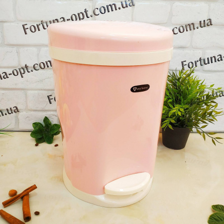 Ведро мусорное пластик с педалью и крышкой микролифт 8.5 л  Stenson - 236809 (85419) ✅базовая цена $11.17 ✔ Опт ✔ Скидки ✔ Заходите! - Интернет-магазин ✅ Фортуна-опт ✅