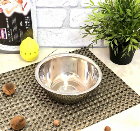 Миска из нержавеющей стали A-Plus - 0874 (20 см) ✅ картинка - Интернет-магазин ✅ Fortuna-opt.com.ua. ✅ Миска из нержавеющей стали A-Plus - 0874 (20 см) ✅ базовая цена $1.02 ✔ Опт ✔ Скидки ✔ Заходите! - Интернет-магазин ✅ Фортуна-опт ✅