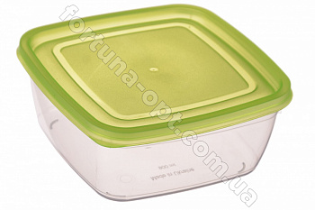 Судок для пищевых продуктов эконом 1,5 л - 0800 ➜ Оптом и в розницу ✅ актуальная цена -Интернет магазин ✅ Фортуна ✅