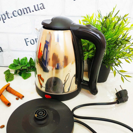 Чайник электрический из нержавеющей стали 1,8 л Edenberg EB - 83516 (1800 Вт) ✅ базовая цена $10.30 ✔ Опт ✔ Скидки ✔ Заходите! - Интернет-магазин ✅ Фортуна-опт ✅