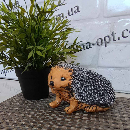  Ежик Сеня рисованный гипс 1410 ✅ базовая цена 115.44 грн. ✔ Опт ✔ Скидки ✔ Заходите! - Интернет-магазин ✅ Фортуна-опт ✅