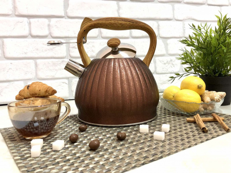 Чайник A-Plus из нержавеющей стали 3 л - 1369 ✅ базовая цена $13.06 ✔ Опт ✔ Скидки ✔ Заходите! - Интернет-магазин ✅ Фортуна-опт ✅