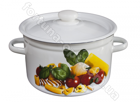 Кастрюля эмалированная 4,5 л 1615/2 Паста ✅ базовая цена 202.97 грн. ✔ Опт ✔ Скидки ✔ Заходите! - Интернет-магазин ✅ Фортуна-опт ✅