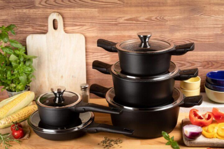 Набор кастрюль со съемными ручками 10 пр. Edenberg - 5632 ✅ картинка - Интернет-магазин ✅ Fortuna-opt.com.ua. ✅ Набор кастрюль со съемными ручками 10 пр. Edenberg - 5632 ✅ базовая цена $107.85 ✔ Опт ✔ Скидки ✔ Заходите! - Интернет-магазин ✅ Фортуна-опт ✅