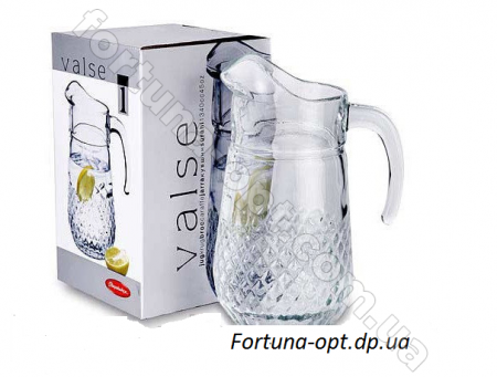 Кувшин для воды Pasabahce Valse 43474 - 1,3 л ✅ базовая цена 100.94 грн. ✔ Опт ✔ Скидки ✔ Заходите! - Интернет-магазин ✅ Фортуна-опт ✅