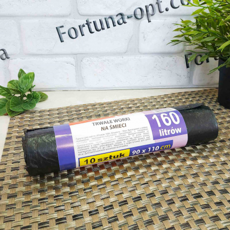 Пакет мусорный 160л/10шт. Супер Люкс 0795 ✅ базовая цена 37.30 грн. ✔ Опт ✔ Скидки ✔ Заходите! - Интернет-магазин ✅ Фортуна-опт ✅