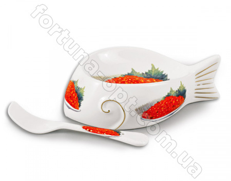 Икорница с ложкой ELINA EL-4151 ✅ картинка - Интернет-магазин ✅ Fortuna-opt.com.ua. ✅ Икорница с ложкой ELINA EL-4151 ✅ базовая цена 32 грн. ✔ Опт ✔ Скидки ✔ Заходите! - Интернет-магазин ✅ Фортуна-опт ✅