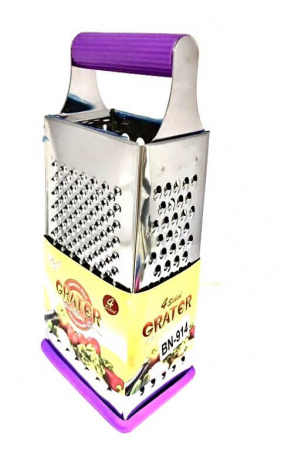 Терка нержавеющая с силиконовой ручкой  Benson - 914 ✅ базовая цена $2.76 ✔ Опт ✔ Скидки ✔ Заходите! - Интернет-магазин ✅ Фортуна-опт ✅