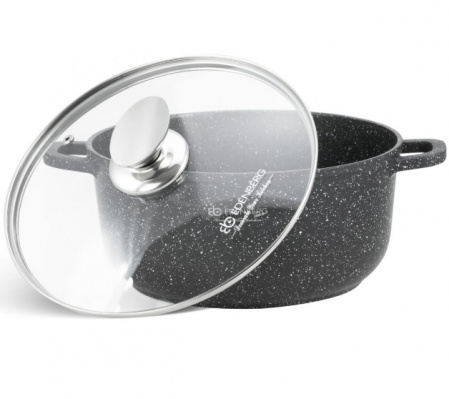 Набор казанов 4 шт. черный мрамор Edenderg EB - 8143 ✅ базовая цена $52.57 ✔ Опт ✔ Скидки ✔ Заходите! - Интернет-магазин ✅ Фортуна-опт ✅