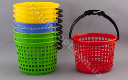 Корзина для прищепок (Х-1) 05026 ✅ базовая цена 11.01 грн. ✔ Опт ✔ Скидки ✔ Заходите! - Интернет-магазин ✅ Фортуна-опт ✅