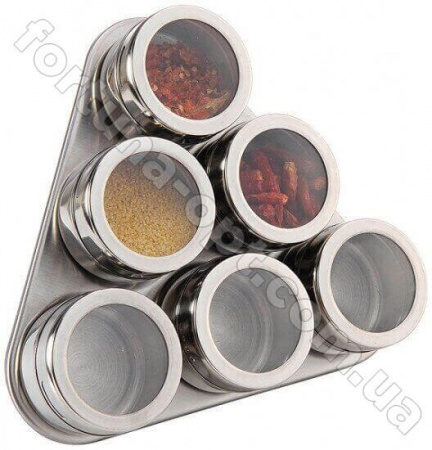 Набор специй на магнитном основании 6 предметов Edenberg EB - 3499 ✅ картинка - Интернет-магазин ✅ Fortuna-opt.com.ua. ✅ Набор специй на магнитном основании 6 предметов Edenberg EB - 3499 ✅ базовая цена $9.09 ✔ Опт ✔ Скидки ✔ Заходите! - Интернет-магазин ✅ Фортуна-опт ✅
