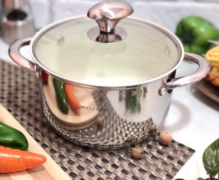 Кастрюля 2,5 л Wellberg WB - 1065 ✅ картинка - Интернет-магазин ✅ Fortuna-opt.com.ua. ✅ Кастрюля 2,5 л Wellberg WB - 1065 ✅ базовая цена $14.80 ✔ Опт ✔ Скидки ✔ Заходите! - Интернет-магазин ✅ Фортуна-опт ✅