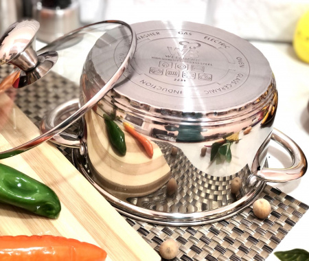 Кастрюля 2,5 л Wellberg WB - 1065 ✅ картинка - Интернет-магазин ✅ Fortuna-opt.com.ua. ✅ Кастрюля 2,5 л Wellberg WB - 1065 ✅ базовая цена $14.80 ✔ Опт ✔ Скидки ✔ Заходите! - Интернет-магазин ✅ Фортуна-опт ✅