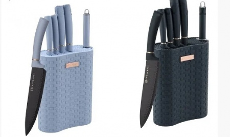 Набор ножей с подставкой 7 пр Edenberg EB - 11028 ✅ базовая цена $20.92 ✔ Опт ✔ Скидки ✔ Заходите! - Интернет-магазин ✅ Фортуна-опт ✅