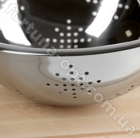 Дуршлаг с ручкой из нержавеющей стали A-Plus - 0849 (24 см) ✅ базовая цена $2.60 ✔ Опт ✔ Скидки ✔ Заходите! - Интернет-магазин ✅ Фортуна-опт ✅
