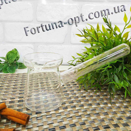 Турка стеклянная Frico FRU - 0339 ✅ картинка - Интернет-магазин ✅ Fortuna-opt.com.ua. ✅ Турка стеклянная Frico FRU - 0339 ✅ базовая цена $2.90 ✔ Опт ✔ Скидки ✔ Заходите! - Интернет-магазин ✅ Фортуна-опт ✅