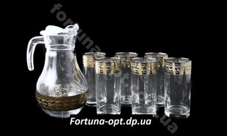 Питьевой набор Версаче кувшин+6 стаканов GE 08-3944/402 ✅ картинка - Интернет-магазин ✅ Fortuna-opt.com.ua. ✅ Питьевой набор Версаче кувшин+6 стаканов GE 08-3944/402 ✅ базовая цена 316 грн. ✔ Опт ✔ Скидки ✔ Заходите! - Интернет-магазин ✅ Фортуна-опт ✅