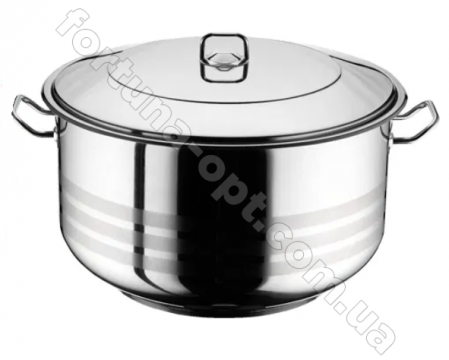 Кастрюля из нержавеющей стали Home Perfect - 2317 - 21 л ✅ базовая цена 1 136.05 грн. ✔ Опт ✔ Скидки ✔ Заходите! - Интернет-магазин ✅ Фортуна-опт ✅