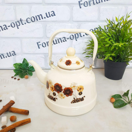 Чайник эмалированный без свистка Edenberg 1.7 л EB 3355 ✅ базовая цена $11.54 ✔ Опт ✔ Скидки ✔ Заходите! - Интернет-магазин ✅ Фортуна-опт ✅