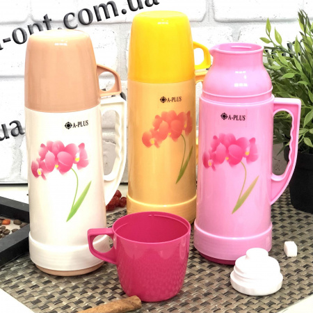 Термос стеклянный A-Plus - 1632 - 750 мл➜ картинка -Интернет-магазин ✅ Fortuna-opt.com.ua. ✅ Термос стеклянный A-Plus - 1632 - 750 мл ➜ фото ➜ розн цена $3.47 - Интернет-магазин ✅ Fortuna-opt.com.ua. ✅