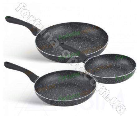 Набор сковородок Edenberg EB - 1731 - 3 шт ✅ базовая цена $27.45 ✔ Опт ✔ Скидки ✔ Заходите! - Интернет-магазин ✅ Фортуна-опт ✅