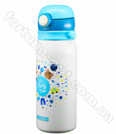 Термос детский-поилка с трубочкой A-Plus - 1624 - 450 мл ➜ фото ➜р озн цена $4.83 -Интернет-магазин ✅ Fortuna-opt.com.ua. ✅