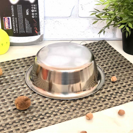 Миска из нержавеющей стали для животных A-Plus - 0805 (23 см) ✅ базовая цена $1.27 ✔ Опт ✔ Скидки ✔ Заходите! - Интернет-магазин ✅ Фортуна-опт ✅