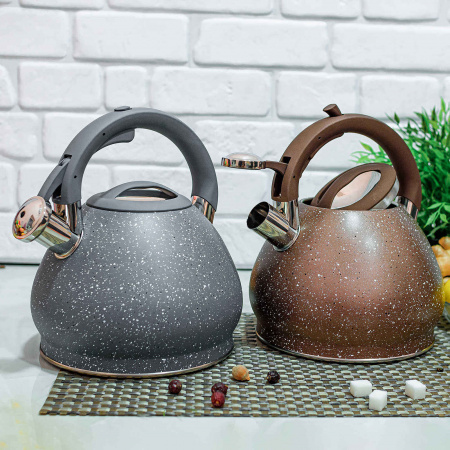 Чайник мрамор со свистком Edenberg 3.5 л EB - 1976 ✅ базовая цена $18.75 ✔ Опт ✔ Скидки ✔ Заходите! - Интернет-магазин ✅ Фортуна-опт ✅