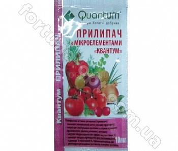 Квантум Прилипатель с микроэлементами 10 мл ТМ Квантум ✅ базовая цена 2.96 грн. ✔ Опт ✔ Акции ✔ Заходите! - Интернет-магазин Fortuna-opt.com.ua.