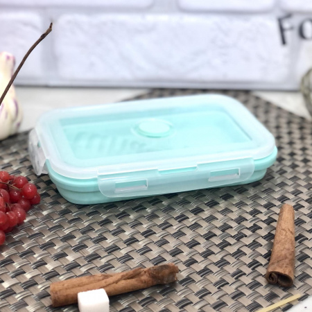 Ланч-бокс силиконовый складной A-Plus - 1912С ➜ картинка -Интернет-магазин ✅ Fortuna-opt.com.ua. ✅ Ланч-бокс силиконовый складной A-Plus - 1912С ➜ фото ➜ розн цена $2.85 - Интернет-магазин ✅ Fortuna-opt.com.ua. ✅