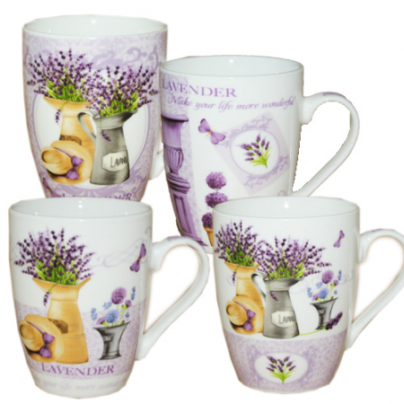 Чашка 360 мл Лаванда 040-01-09 ✅ базовая цена 56.46 грн. ✔ Опт ✔ Скидки ✔ Заходите! - Интернет-магазин ✅ Фортуна-опт ✅
