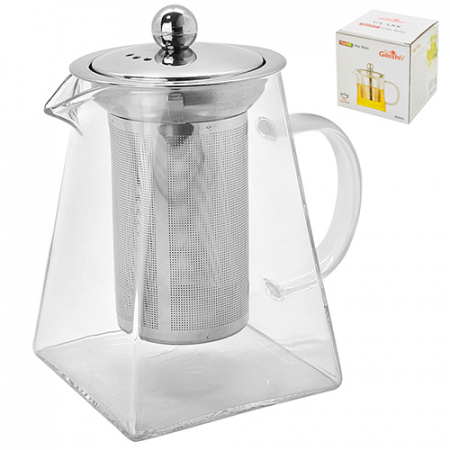 Чайник-заварник стекло 950 мл Stenson - 30160 ✅ базовая цена $9.54 ✔ Опт ✔ Скидки ✔ Заходите! - Интернет-магазин ✅ ;Фортуна-опт ✅