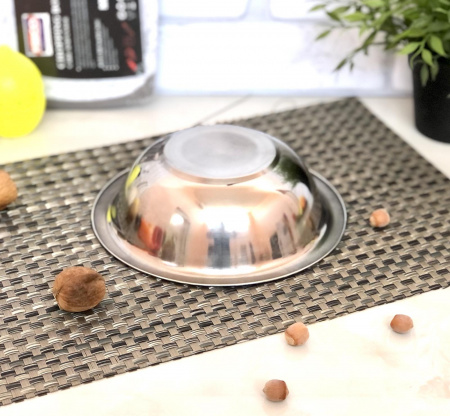 Миска из нержавеющей стали A-Plus - 0874 (20 см) ✅ картинка - Интернет-магазин ✅ Fortuna-opt.com.ua. ✅ Миска из нержавеющей стали A-Plus - 0874 (20 см) ✅ базовая цена $1.02 ✔ Опт ✔ Скидки ✔ Заходите! - Интернет-магазин ✅ Фортуна-опт ✅