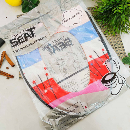 Чехол на крышку унитаза на молнии 1019 ✅ базовая цена 106.89 грн. ✔ Опт ✔ Скидки ✔ Заходите! - Интернет-магазин ✅ Фортуна-опт ✅